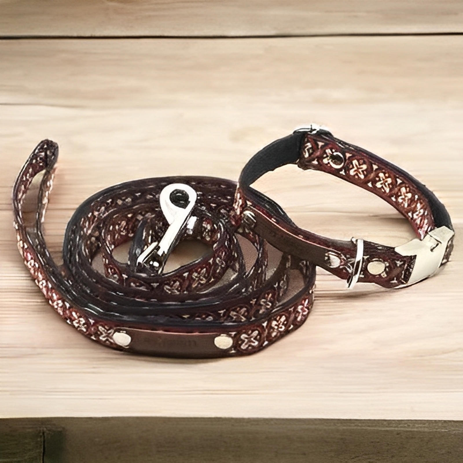 Bespoke Pup Collar Set - Maison Fur