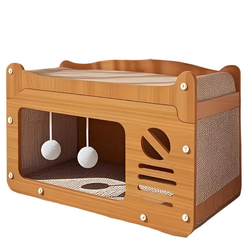 Cat Wall Bed/Scratching Post - Maison Fur