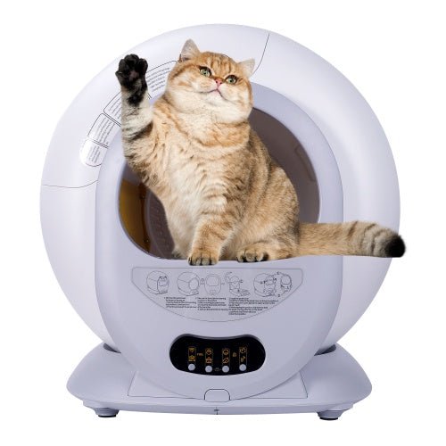 Compact Smart Litter Box with Automatic Scooping & Deodorization – 65L - Maison Fur