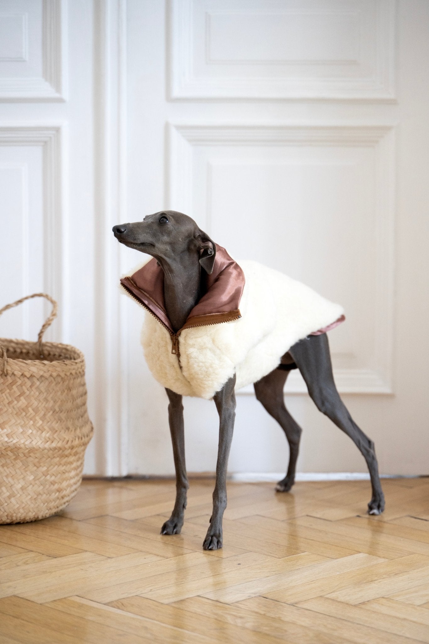 Cozy Woolen Vest - Pearl White - Maison Fur