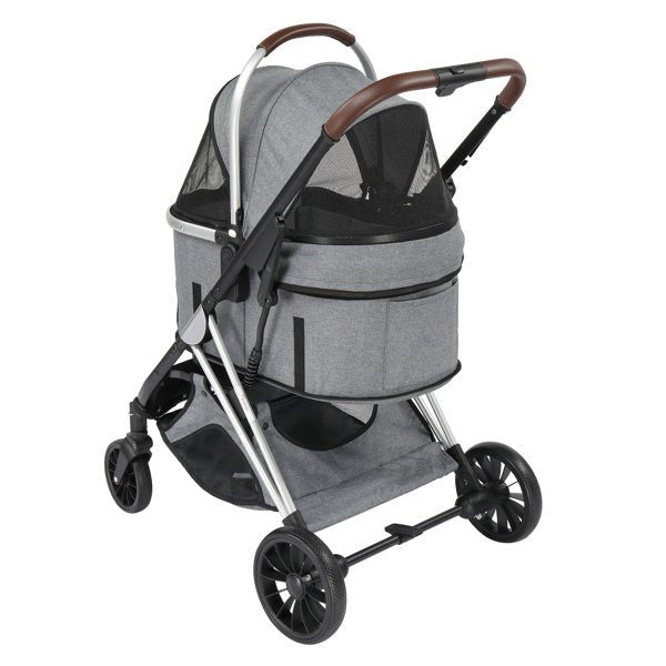 Foldable 3 - in - 1 Pet Stroller - Maison Fur