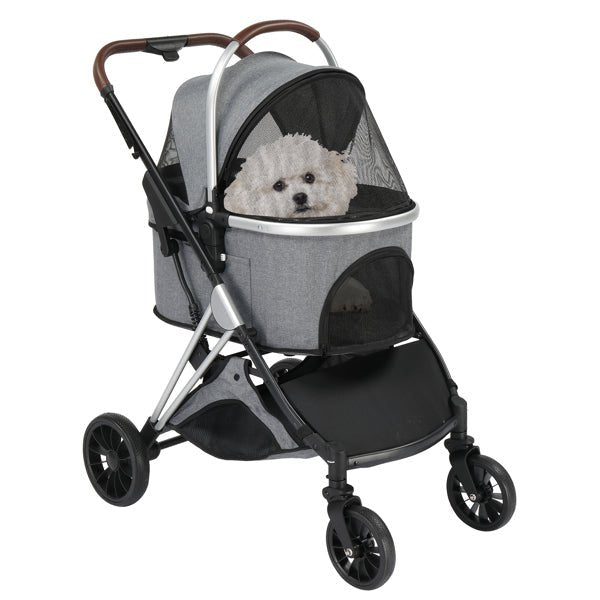Foldable 3 - in - 1 Pet Stroller - Maison Fur