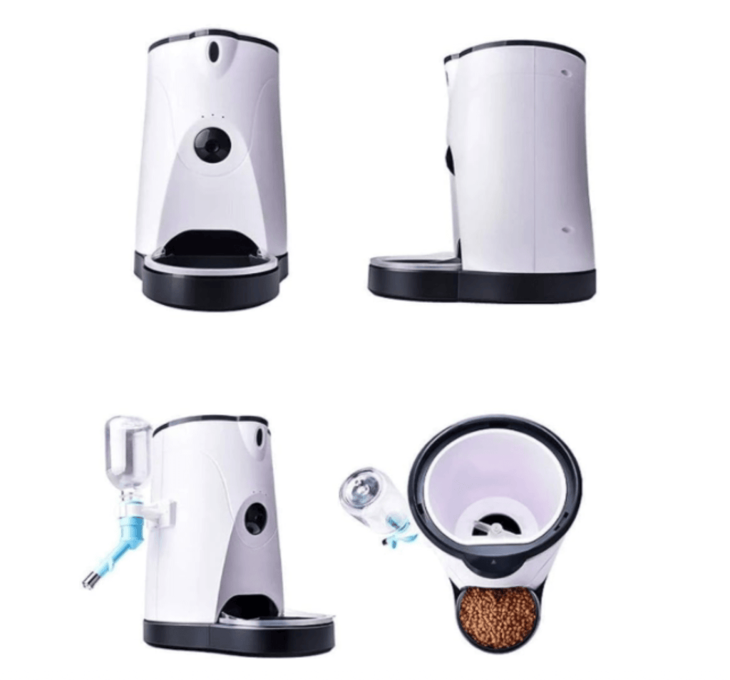 Interactive WiFi Feeder with Camera & Two - Way Audio - Pink, Blue - Maison Fur