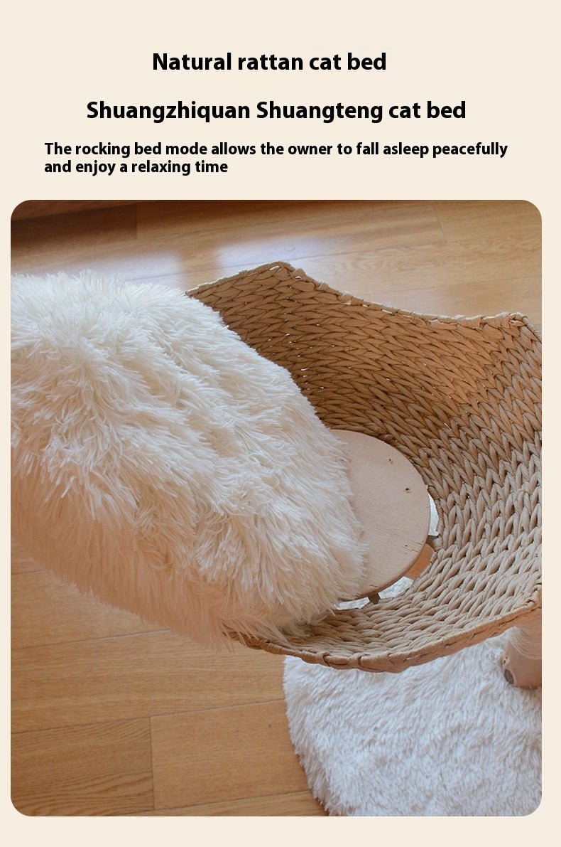 Natural Fruit & Rattan Tree - Maison Fur