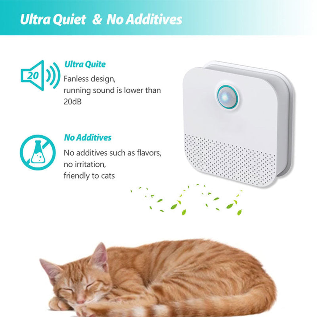 Smart Cat Odor Purifier for Cat Litter Box Deodorizer Dog Air Cleaner - Maison Fur